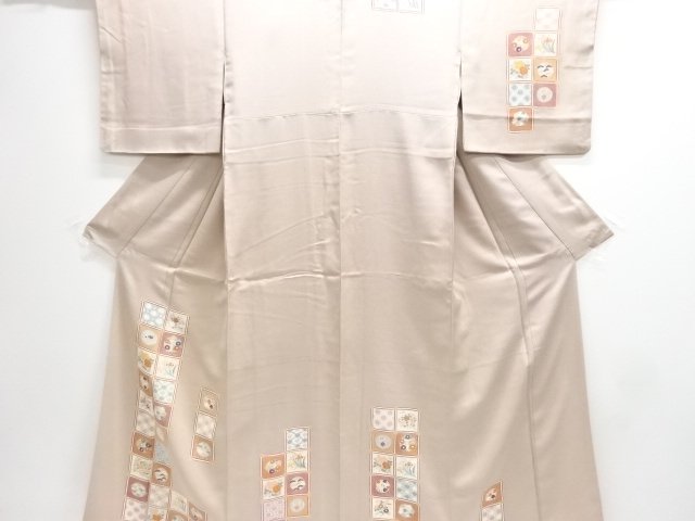 Japanese Kimono / Homongi Tsukesake Silk